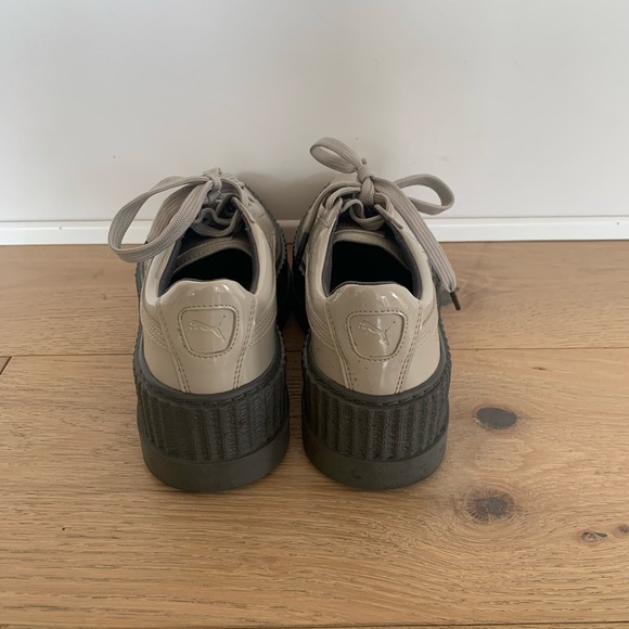 Puma Fenty Pointy Creeper Patent in Dove - Picture 6 of 7